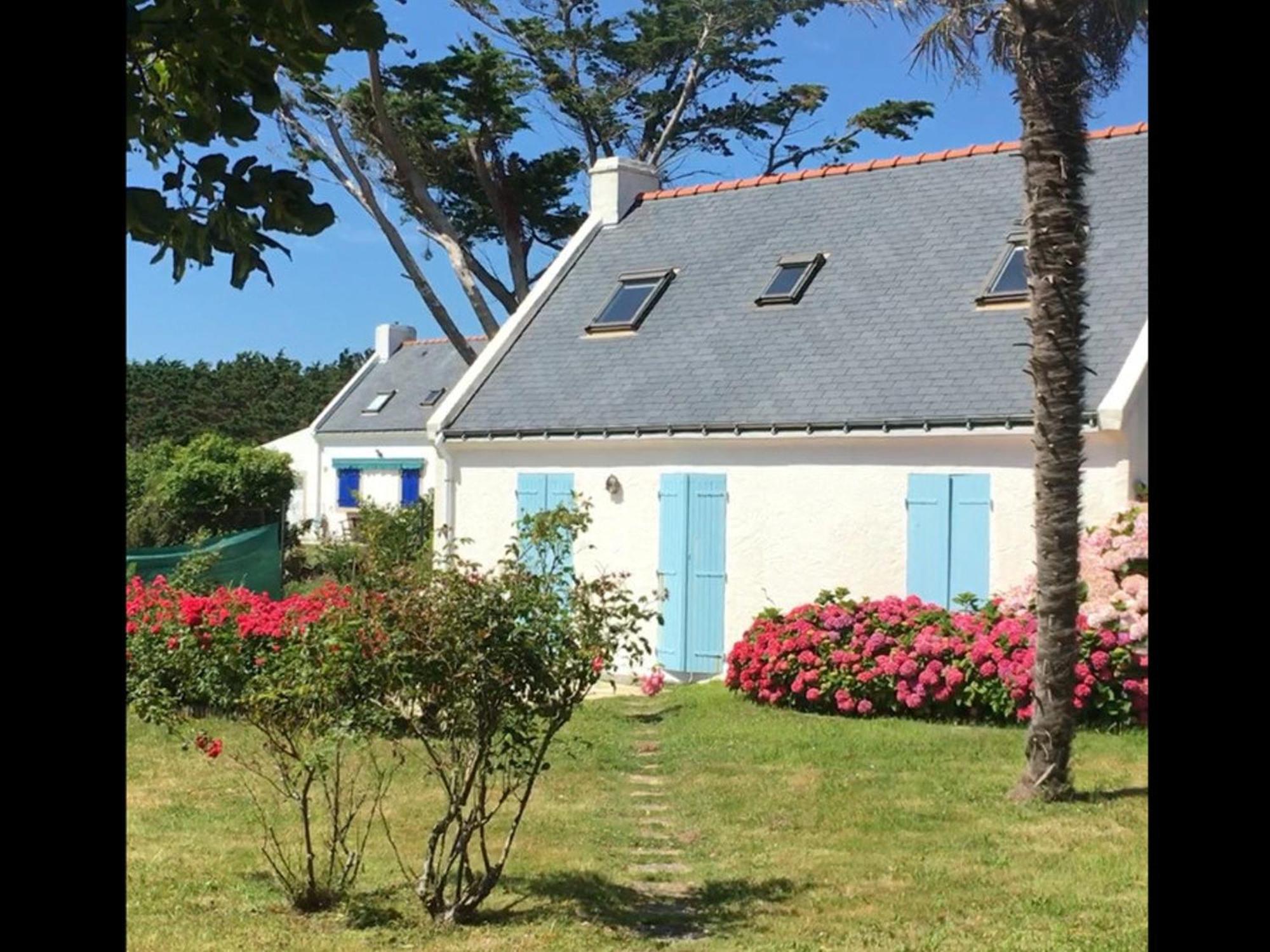 Maison Confortable Pres De La Mer Et Du Bourg, Calme Et Authenticite A Sauzon. - Fr-1-418-153 Exterior foto