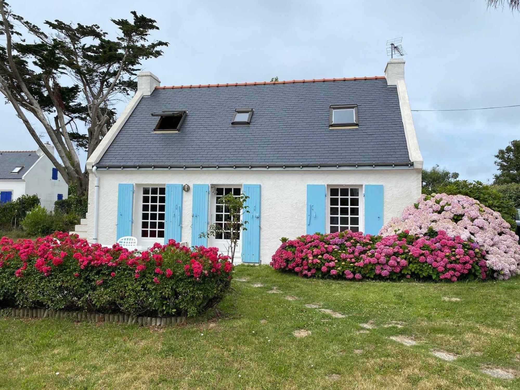 Maison Confortable Pres De La Mer Et Du Bourg, Calme Et Authenticite A Sauzon. - Fr-1-418-153 Exterior foto